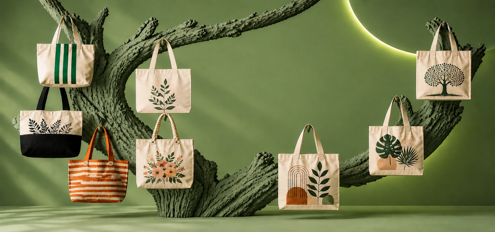Canvas bags custom printing manufacturer India