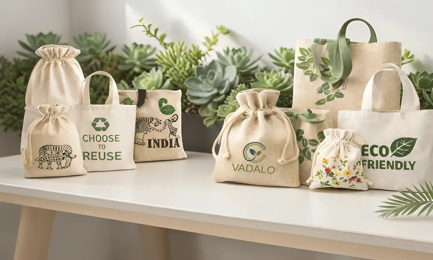 Vadalo Ventures jute bag manufacturer Kolkata India - 15 years experience MSME certified