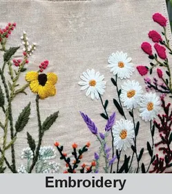 Embroidery jute bags custom branding