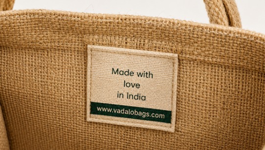 Woven label branding