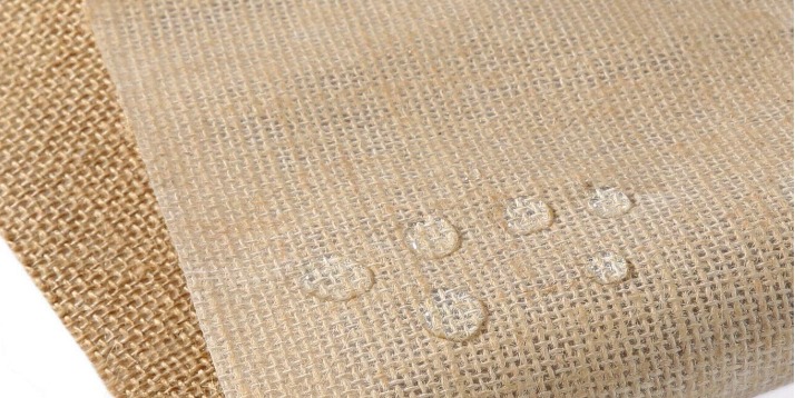 Laminated jute fabric