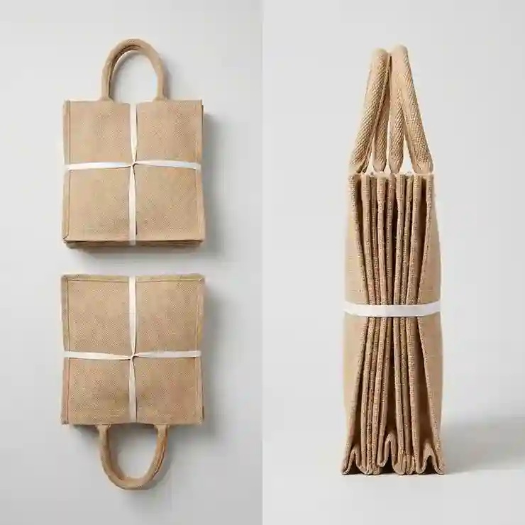 Bundle packaging jute bags wholesale India
