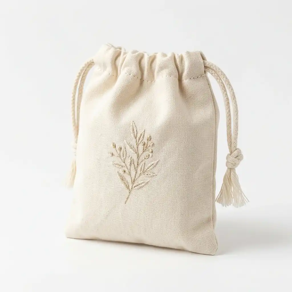 Burlap Storage Pouches