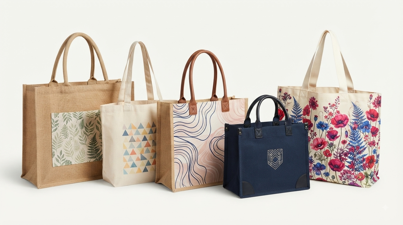 Branded jute cotton bags manufacturer India — Vadalo Ventures